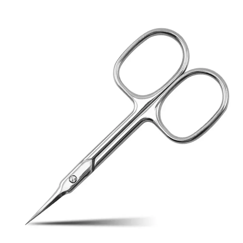 Manicure Scissors Cuticle Regrowth Cut Curved Tip Nail Pedicure