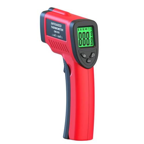 Infrared Thermometer, High Temperature Gun For Cooking, Pizza Oven, Meat, Grill, Engine, Laser Infrared Surface Tool For Accessories, -58°F To 1022°F