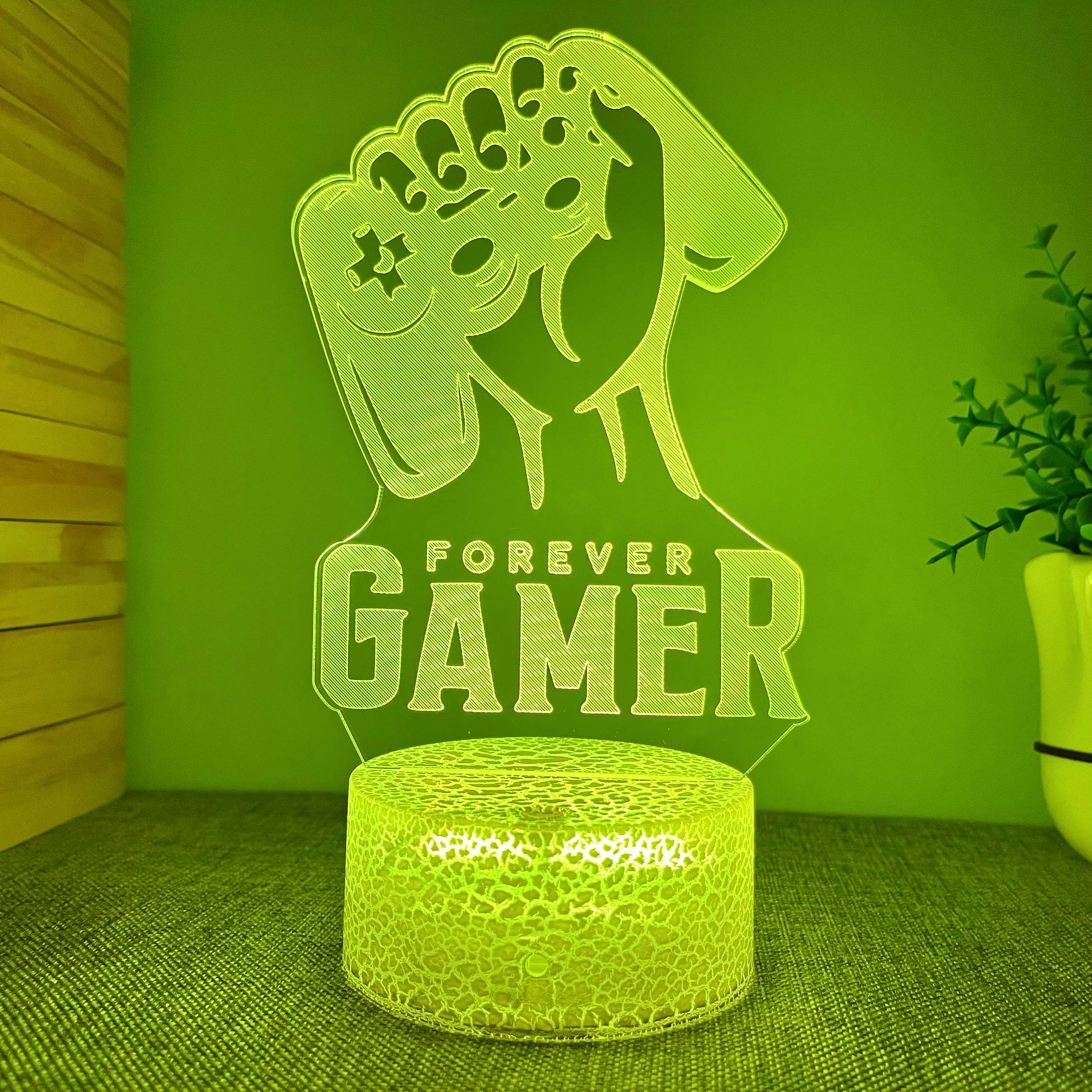 Light Up Your Gaming Atmosphere With This 3d Night Light - Temu