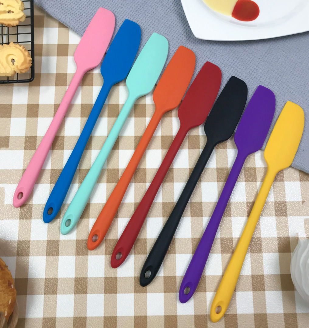 Food Grade Silicone Spatula Set, Non-stick Rubber Baking Mixing Scraper Set  With Stainless Steel Core, Heat Resistant Kitchen Baking Utensils, Kitchen  Utensils, Red - Temu