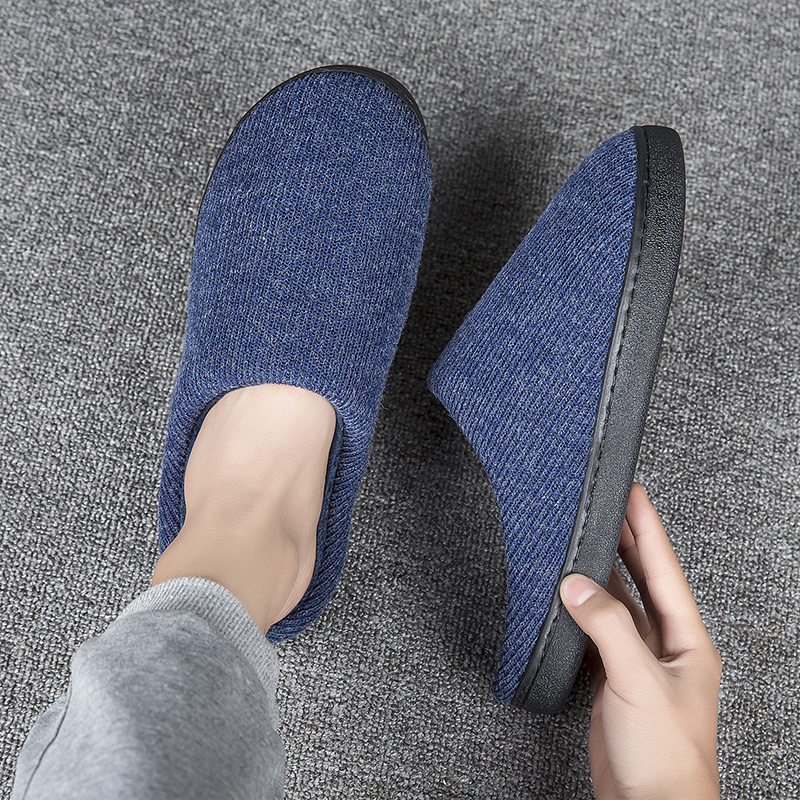 Men Women House Slippers Winter Warm Comfort Memory Foam