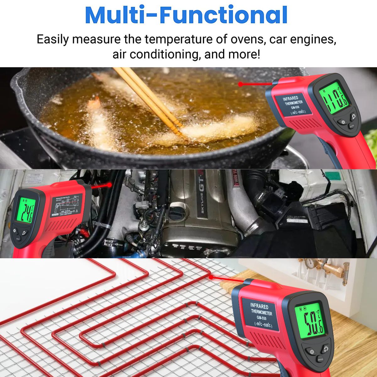 Accurate Infrared Thermometer for Kitchen Use