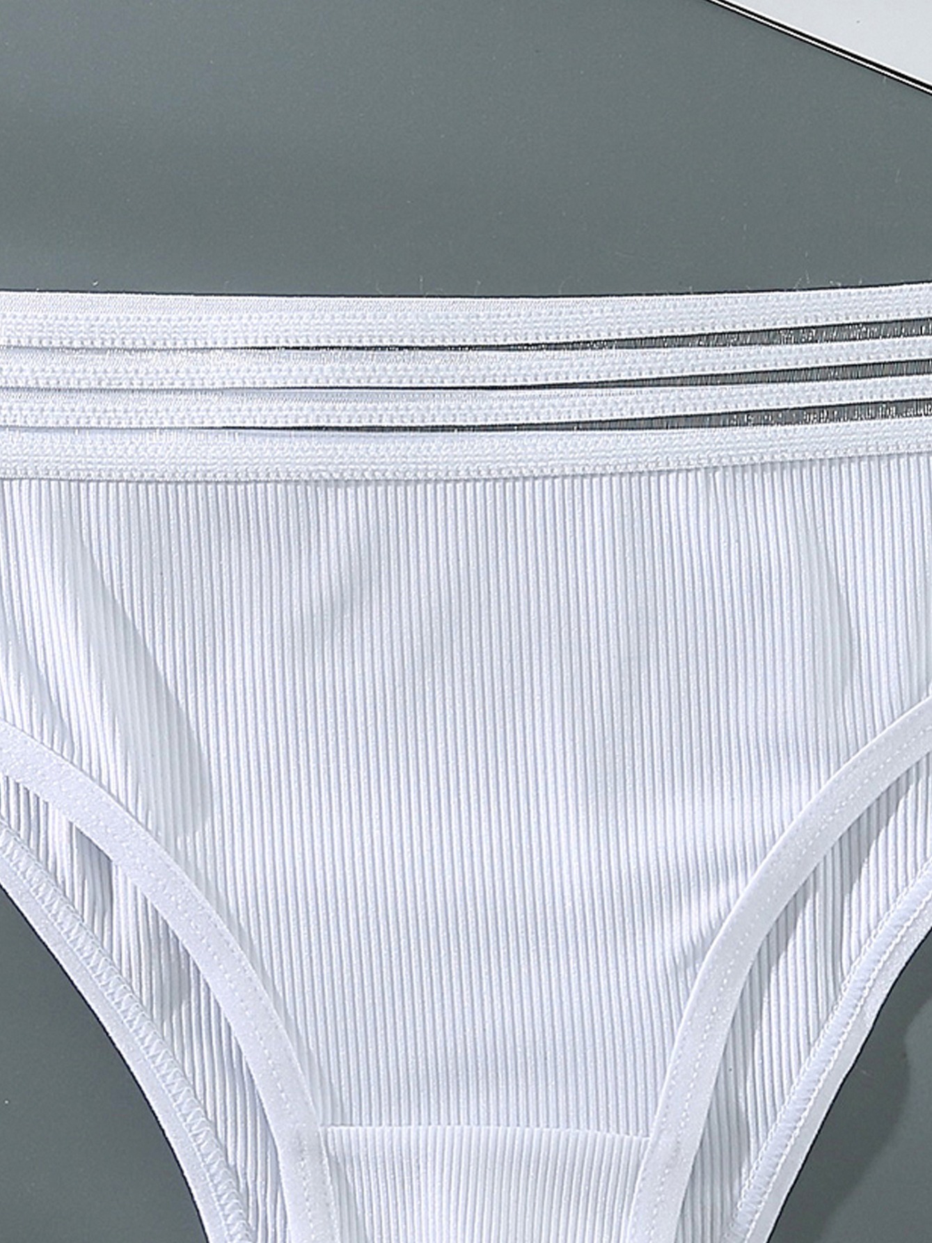 nsendm Female Underpants Adult Womens Cute Underwear Variety Pack Custom  Letter Logo Low Waist Striped Tangas No Show Womens Underwear Packs(A, M)