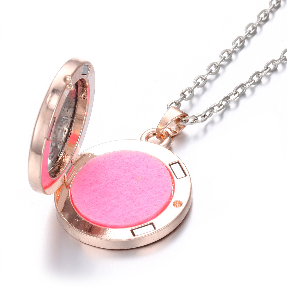Essential Oil Cologne Diffuser Locket Necklace