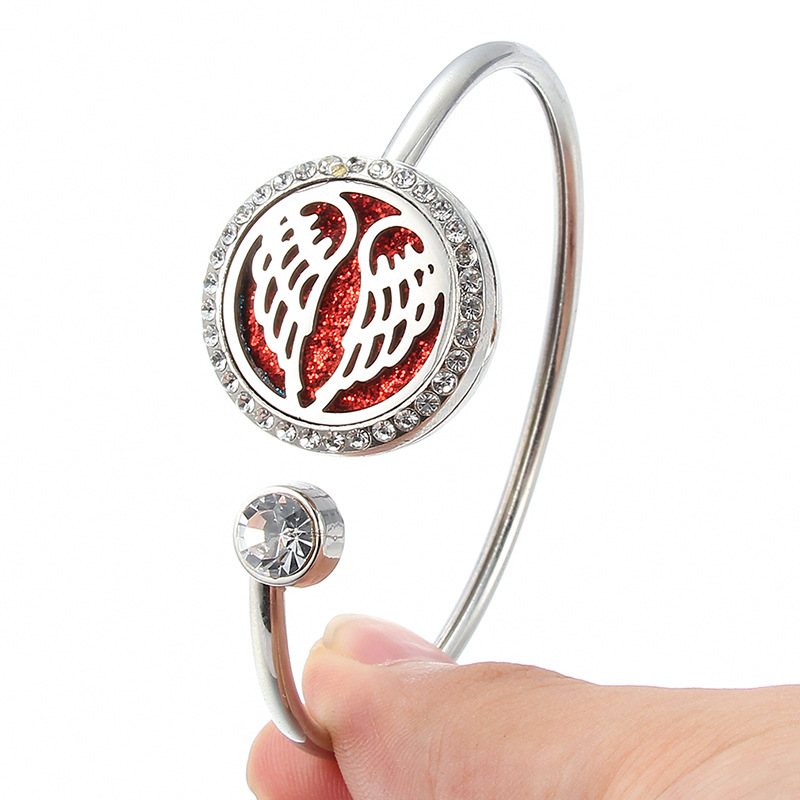 Stainless Steel Aromatherapy Diffuser Bracelet