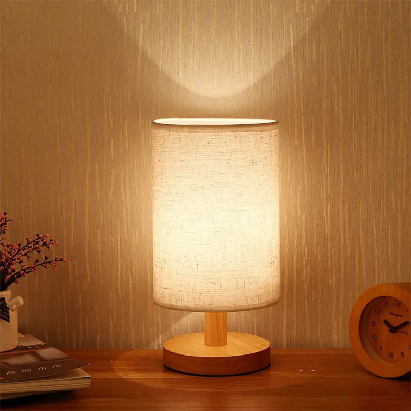 modern nordic style usb powered wooden desk lamp bedroom lamp lighting gift bedside lamp childrens decoration details 5
