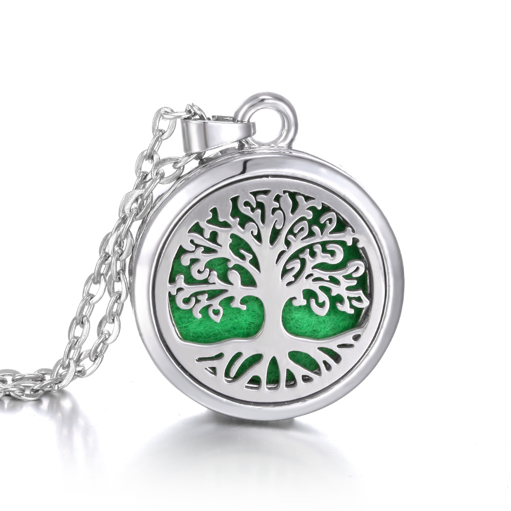 Essential Oil Cologne Diffuser Locket Necklace