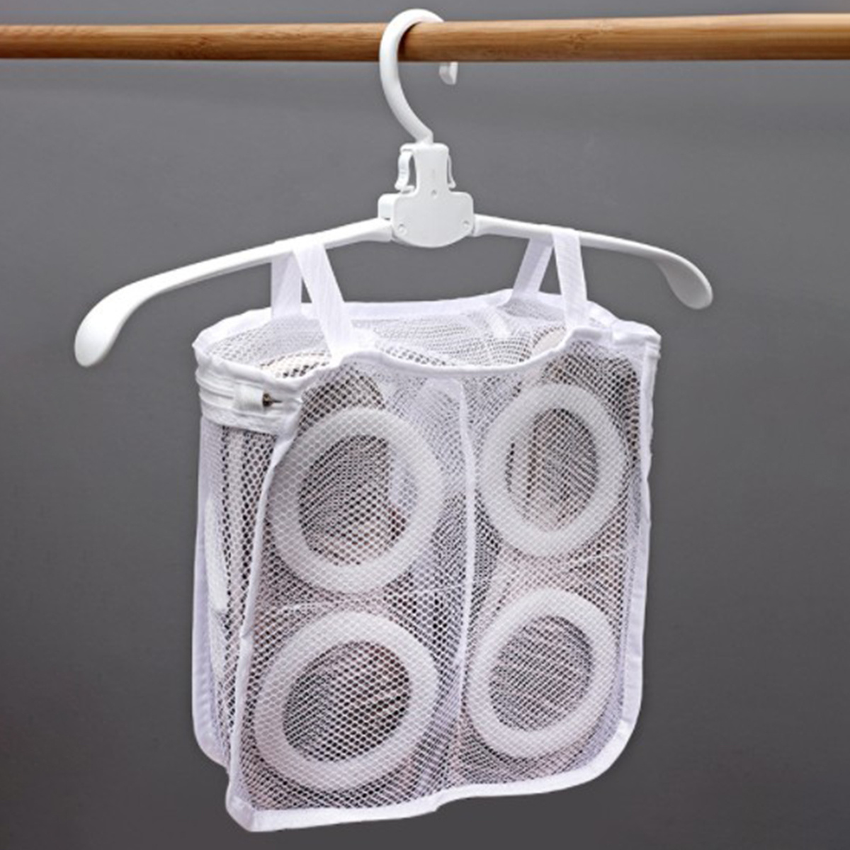 Portable Shoe Washing Bag Drying Bra Underwear Laundry - Temu