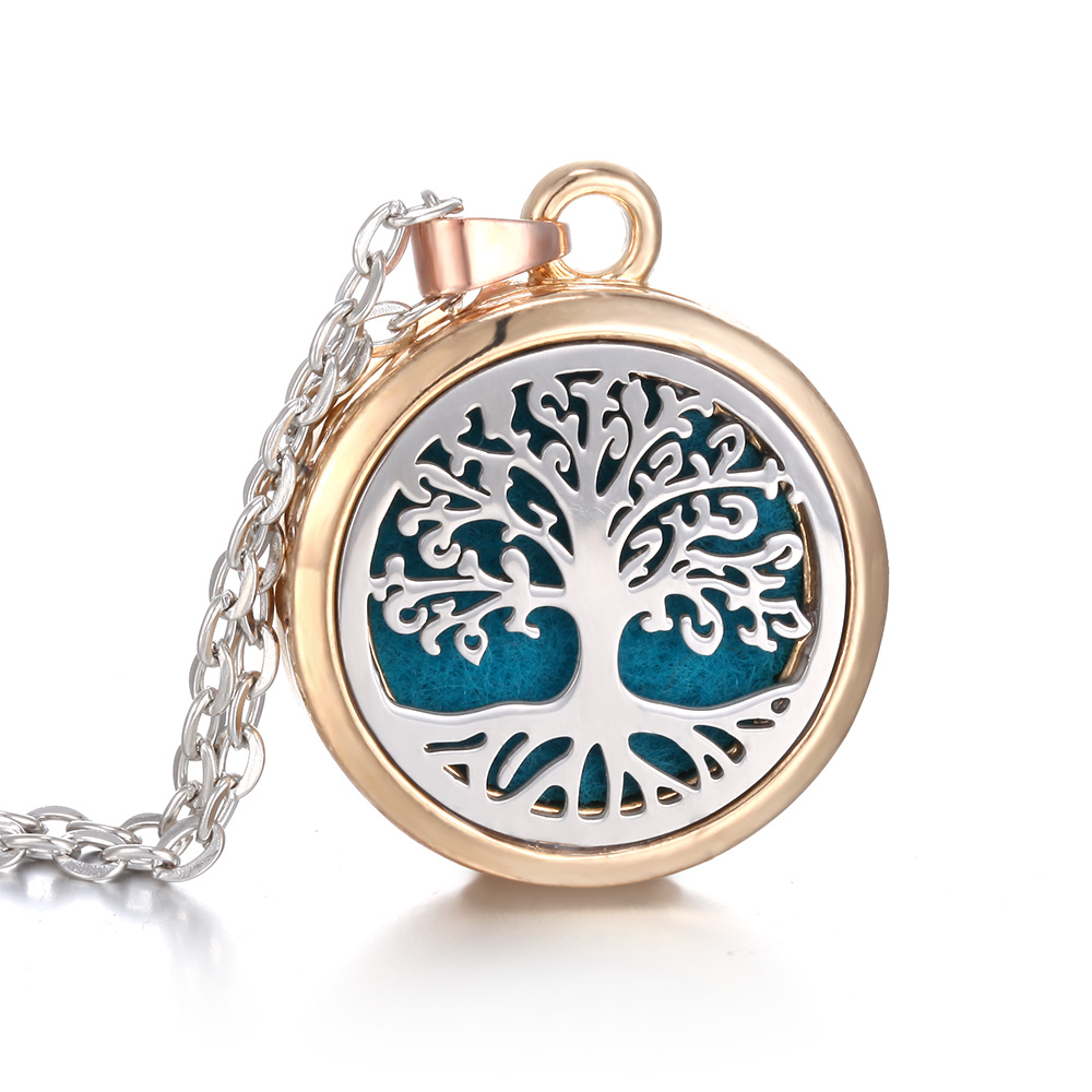 Essential Oil Cologne Diffuser Locket Necklace