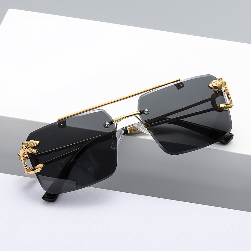 Leopard hot sale sunglasses mens