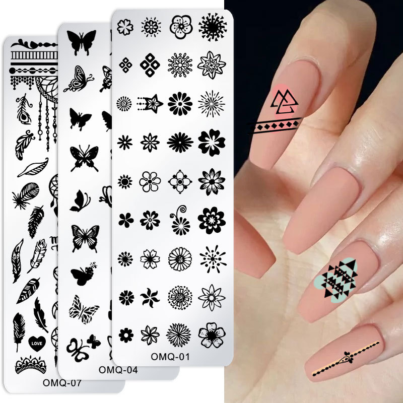 Halloween Nail Art Stamping Plate