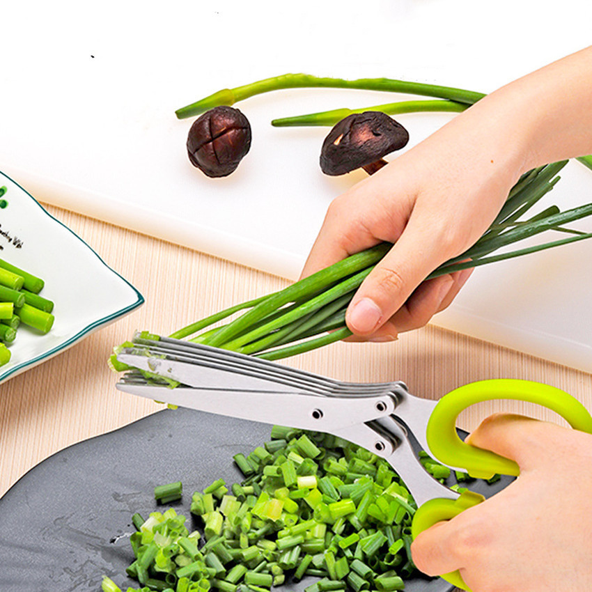 Multi-Functional Magnetic Protective Cover Kitchen Scissors Fridge Cut Food  Detachable Food Scissors - AliExpress