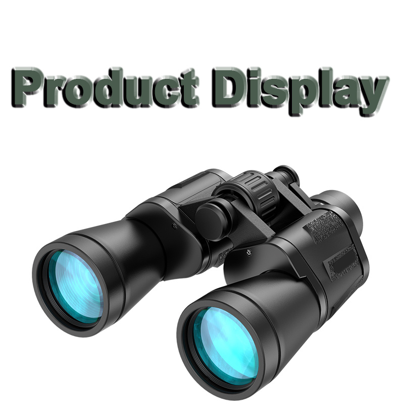 20x50 professional binoculars long range telescope hd zoom 20x magnification for outdoor hiking sightseeing sports concerts super foot bowl game watching details 14
