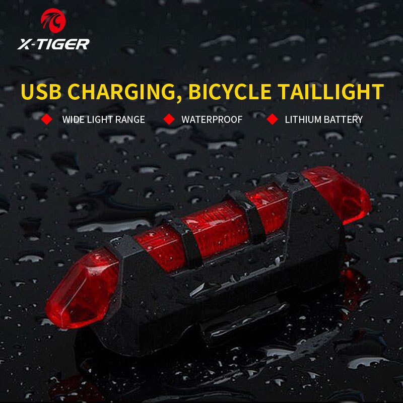 X tiger 2 En 1 Faro Led Portátil + Luz Trasera Bicicleta - Temu Chile