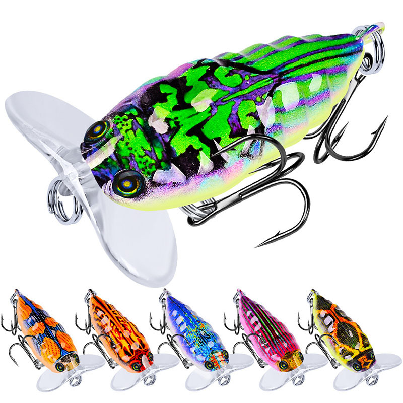 1pc Effective Jitterbug Fishing Lures with Sharp Hooks - Perfect for  Catching Big Fish
