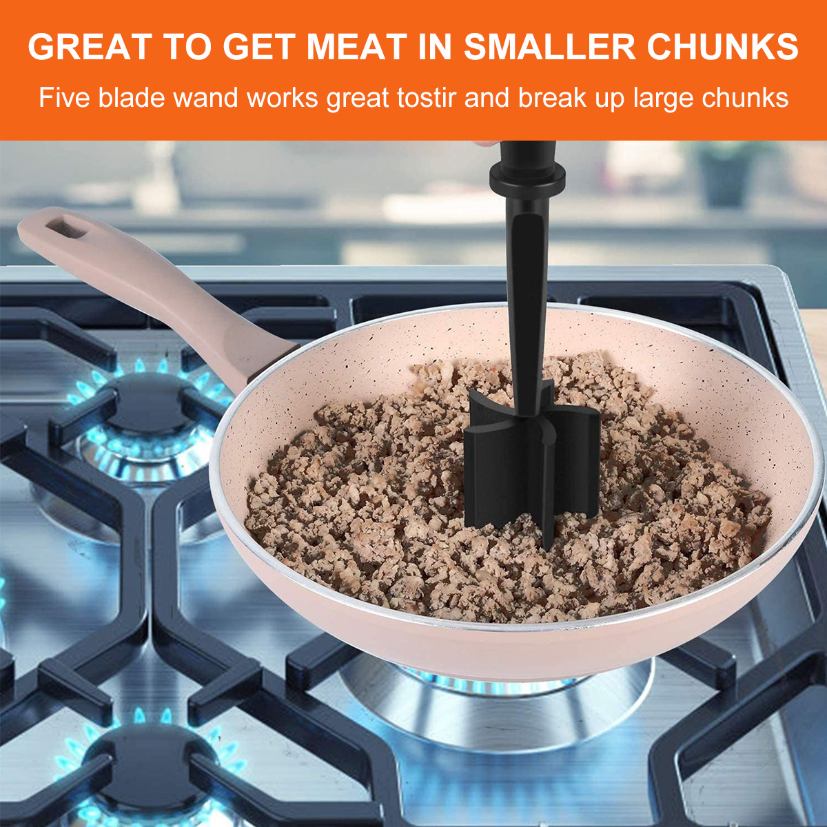 Meat Chopper Heat Resistant Meat Masher Multifunctional - Temu