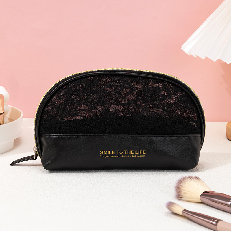Stylish Black Lace Makeup Bag Ious
