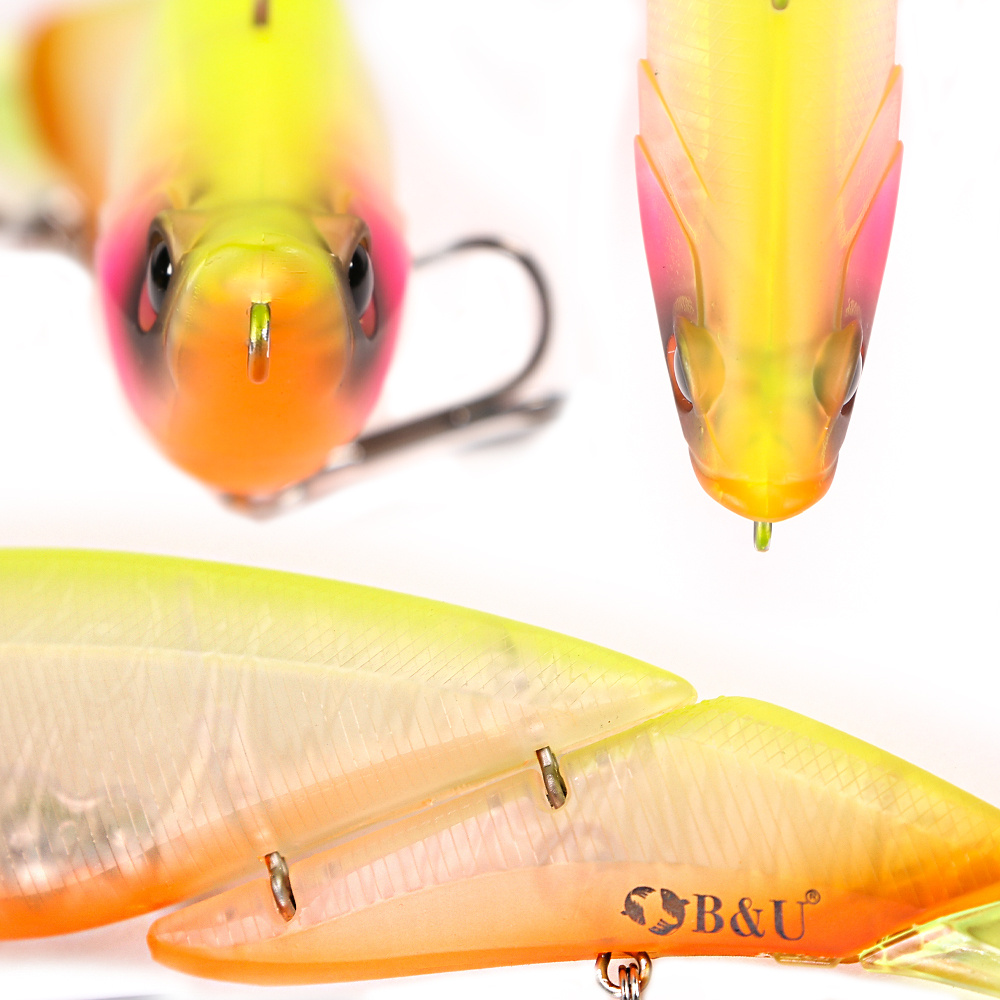 Saltwater Fishing Hard Lure: B u Glide Bait Swimbait With - Temu New Zealand