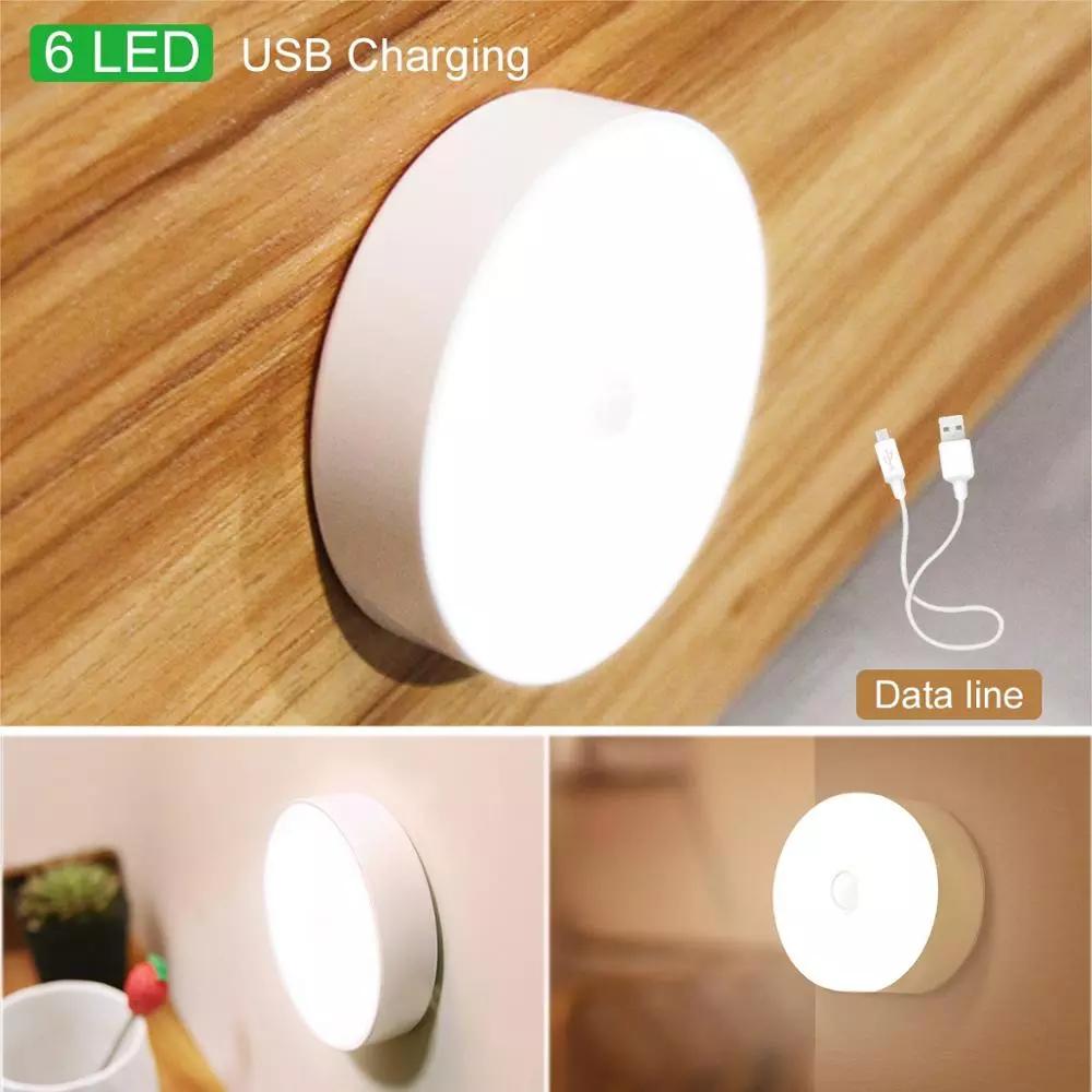 Lampe LED Sans Fil avec Détecteur de Mouvement, Idéal pour une Chambre à  Coucher