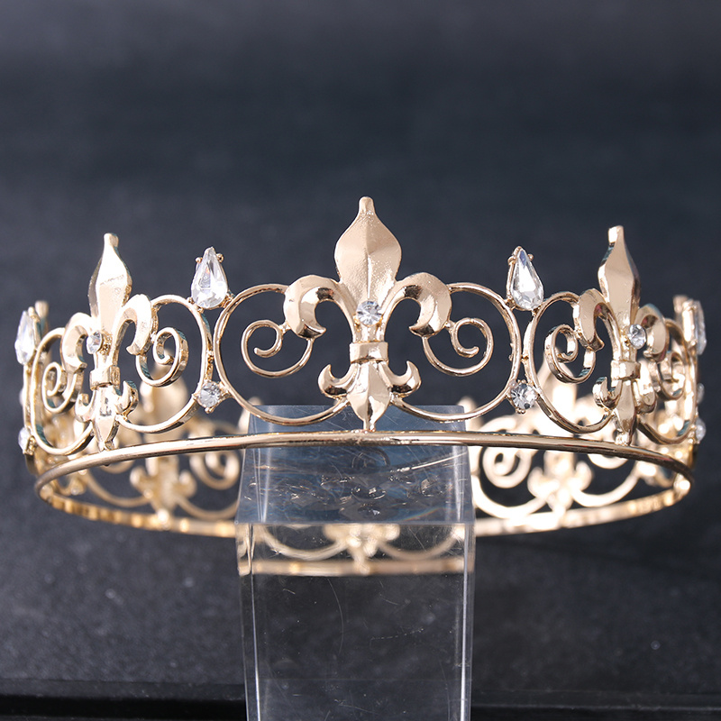 Corona de rey coronas de reina, corona de metal de cristal para adultos,  hombres y mujeres, cumpleaños, graduación, corona de reina, corona  plateada