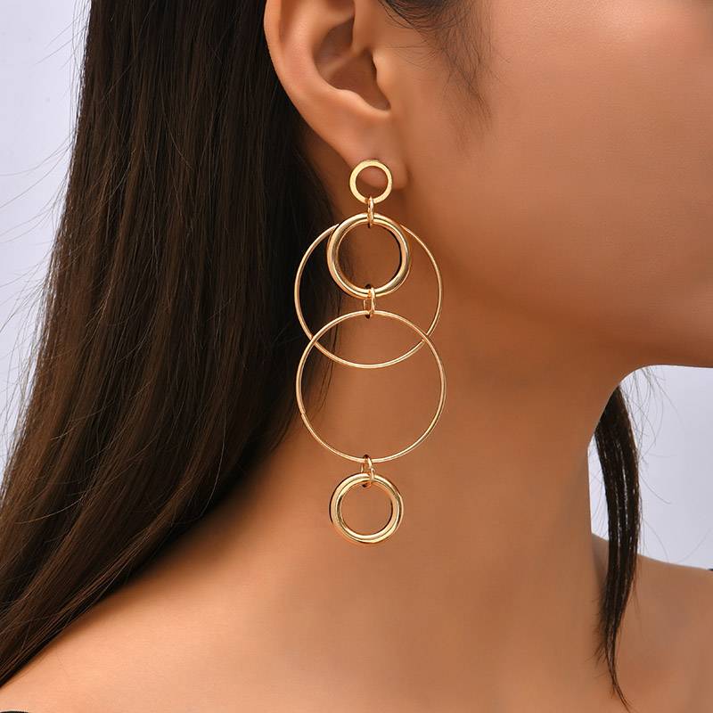 Orecchini Pendenti Donna Con Perla Simulata – Argento, Design Semplice, Leggeri, Regalo In Scatola