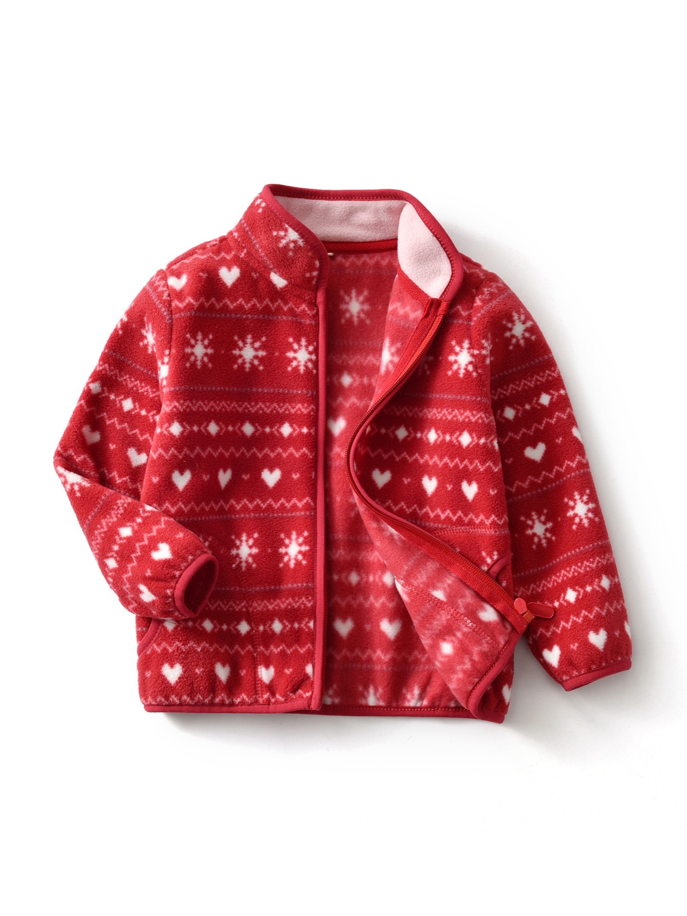 Girls Holiday Hug Flannel Jacket