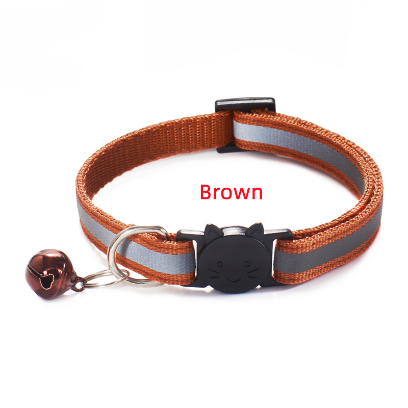 Reflective cat sales collar with buckle