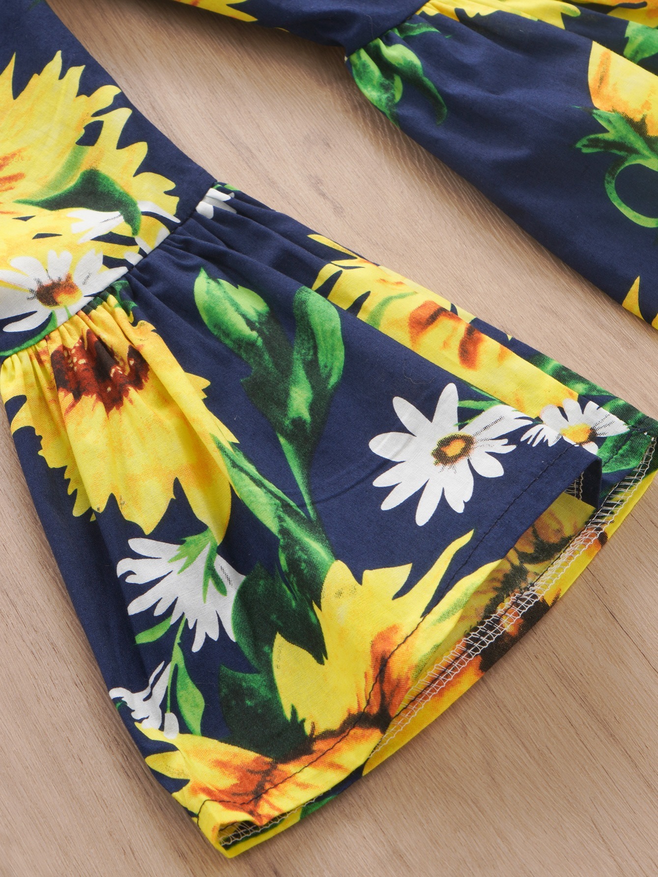 Flared Trousers - Sunflower