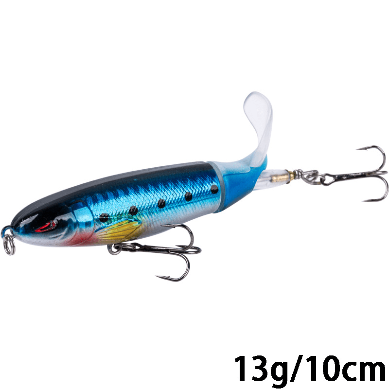 75mm/17g Fishing Lures With Propeller Tail Top Water Fishing Baits