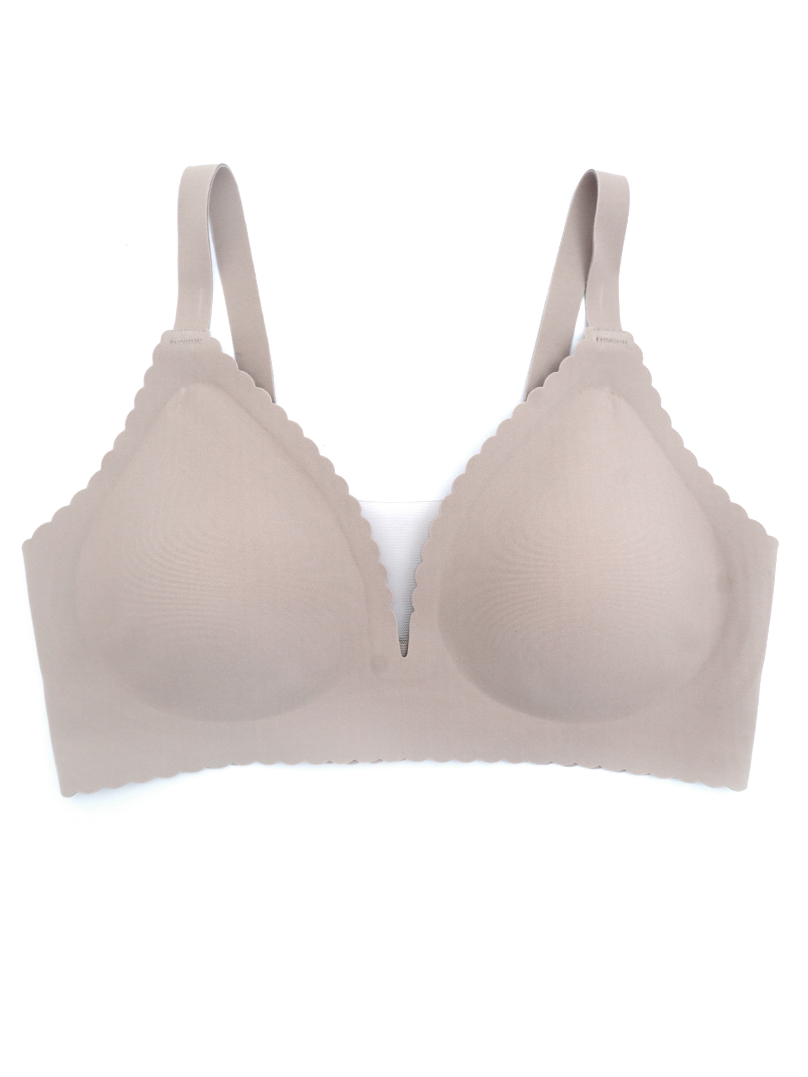 Women's Solid Seamless Push Bra - Temu Philippines