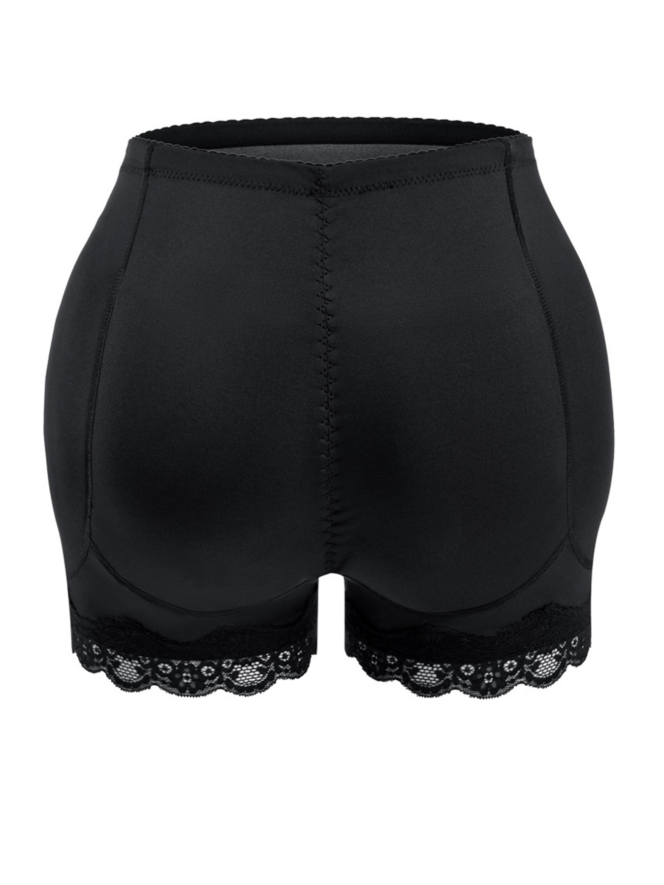 Womens Seamless Soft Underwear Padded Butt Enhancer Panties Butt Underwear  Shaper Boyshorts 
