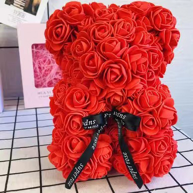 super rose teddy bear