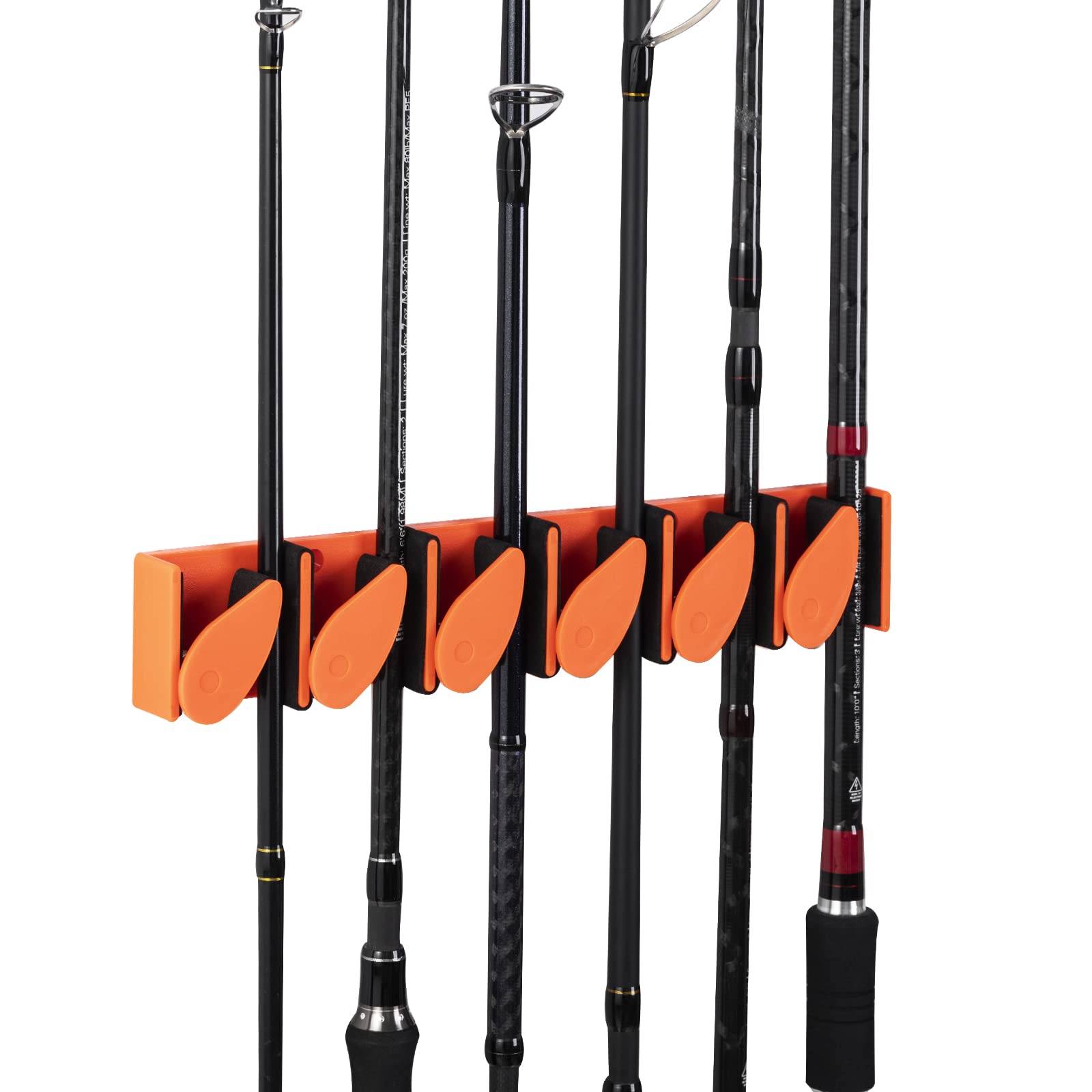 Helpful Fishing Rod Holders EVA/Sponge 6-Rod Rack Vertical Pole