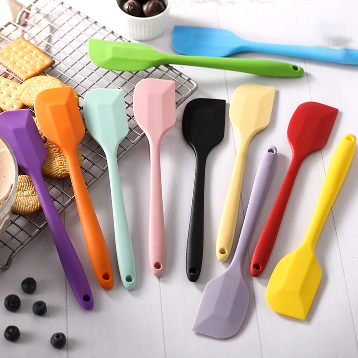 Silicone Cooking Cutlery Set 34 Pieces Non-Stick Heat Resistant