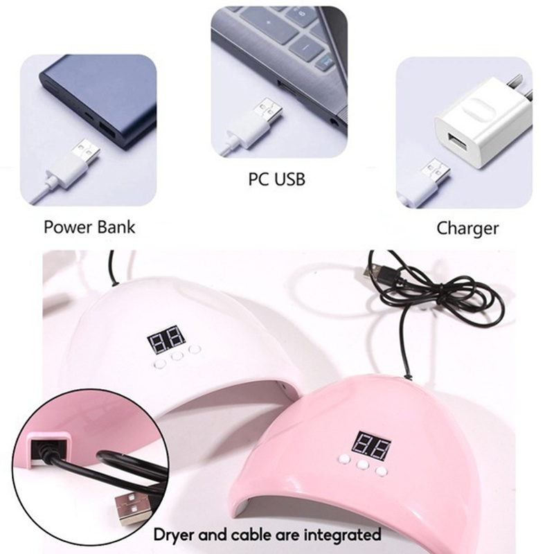 Lampada UV per unghie, 3 W LED USB con testa regolabile Lampada Unghie UV  per Gel, resina e colla UV, professionale Lampada Led Unghie Adatto per  manicure : : Bellezza