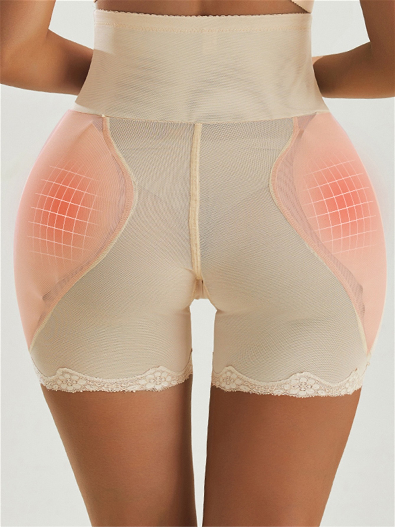 Women High-Waist Seamless Tummy Control Shapewear Panty - Open Butt–  Curvypower