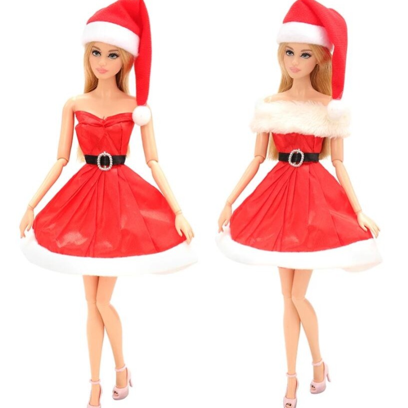 doll christmas dress