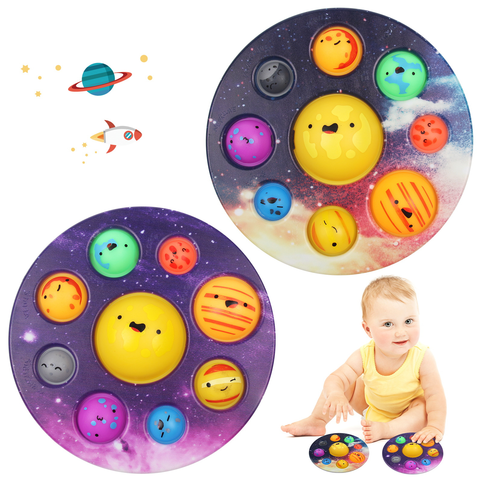 Planet Dimple Toys Fidget Toy For Kids | Today's Best Daily Deals | Temu