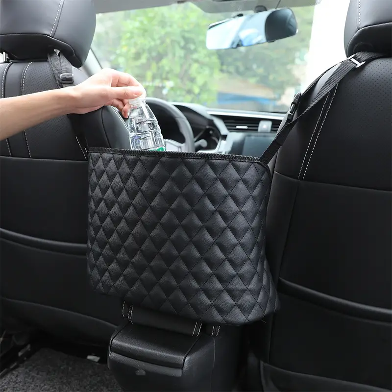 Keep Handbag Secure Organized In Car Convenient Net Pocket - Temu