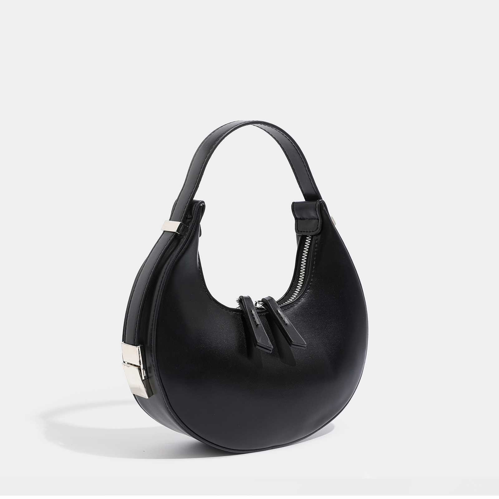 Crescent Day Bag Nappa Leather Black