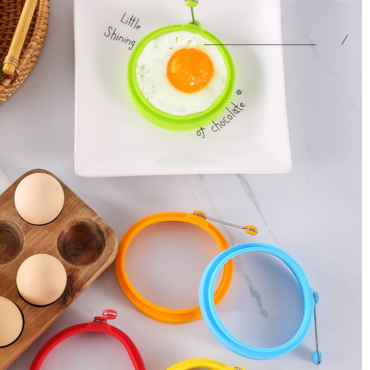 Silicone Microwave Omelette Mould Oven Non Stick Omelette Maker Eggs Roll  Baking Pan Omelette Tools Kitchen