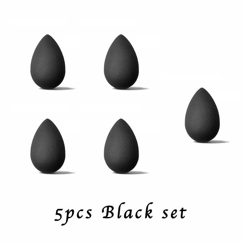 Black Contouring Makeup Sponge - 1pc