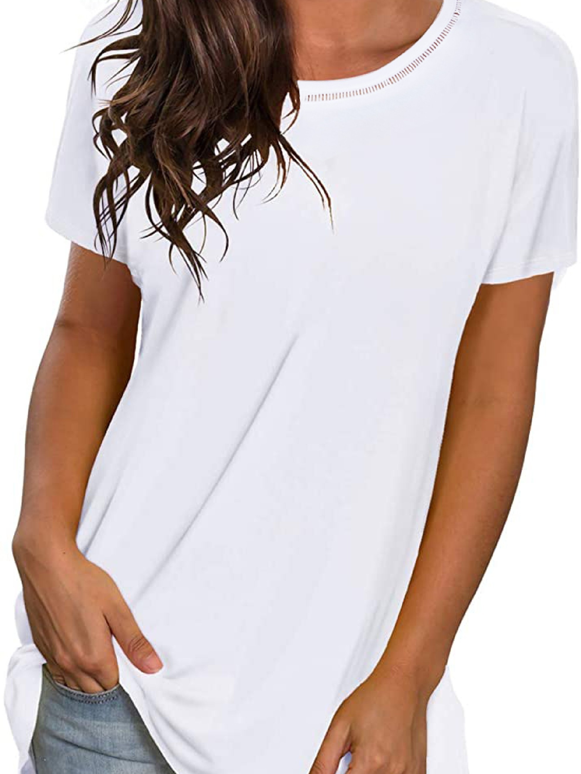 Camiseta Slim De Cuello Redondo | Azul | Tommy Hilfiger