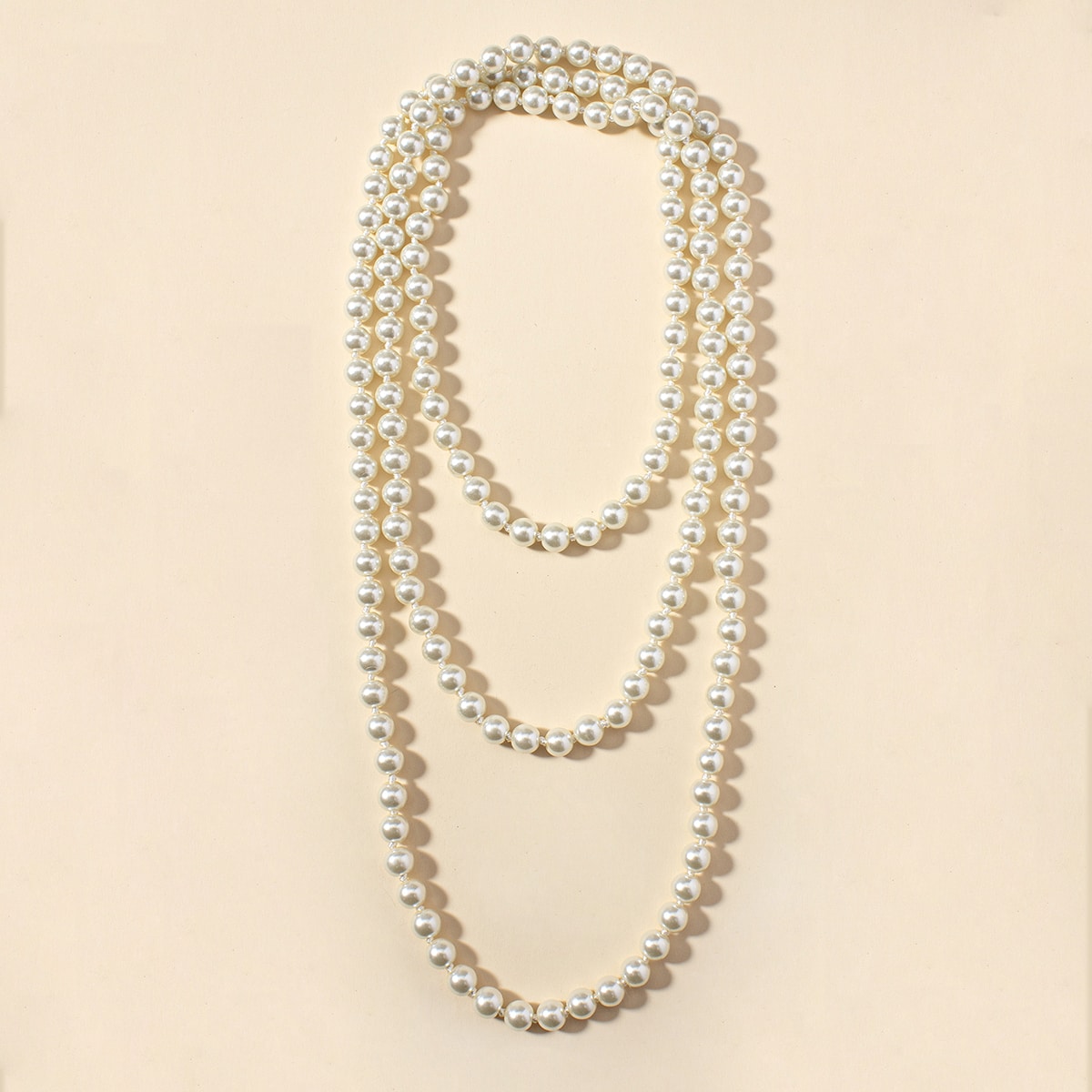 Shop A 150cm Long Knotted Bead Necklace Women's Accessories