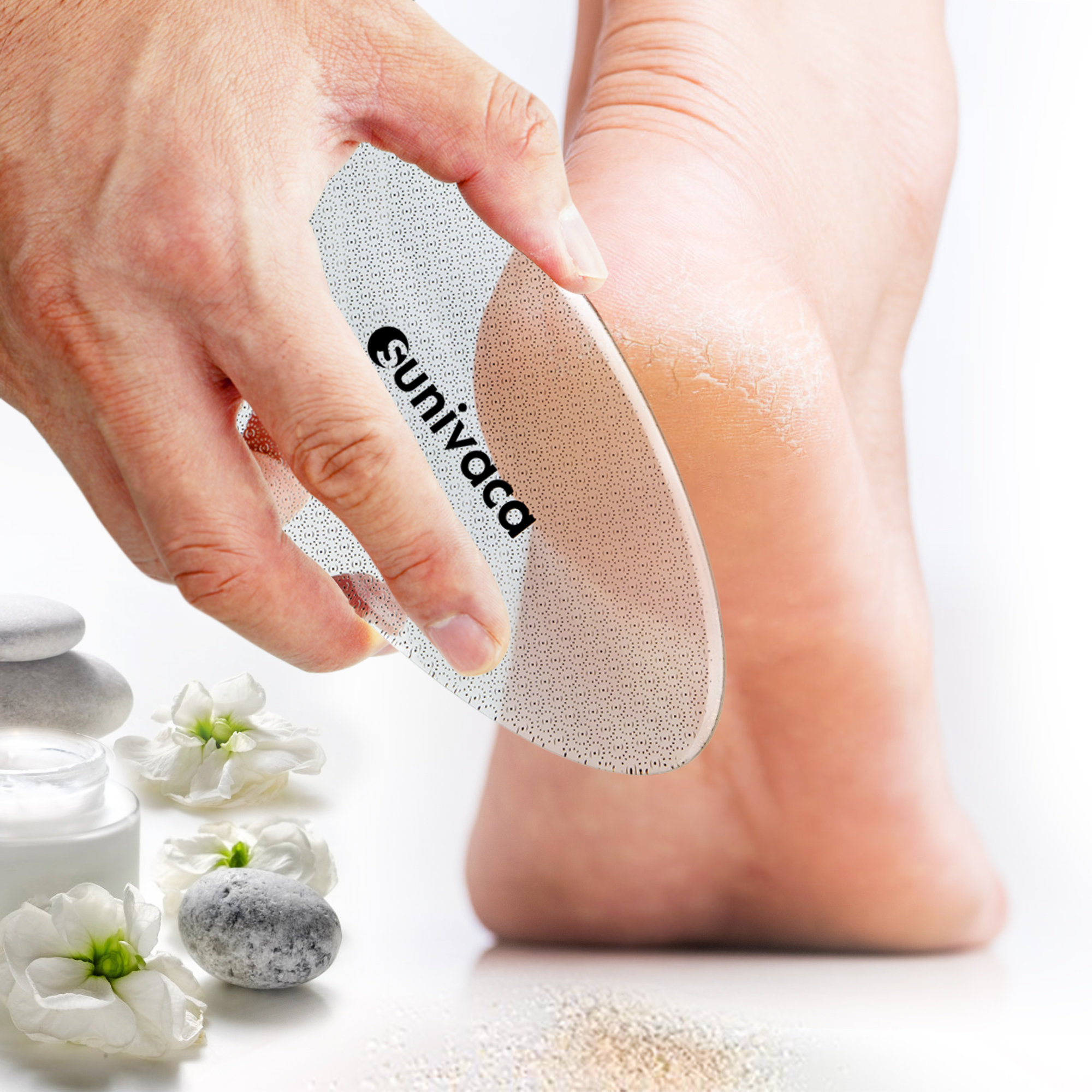 Glass Foot File Callus Remover foot Scrubber Heel Scraper - Temu