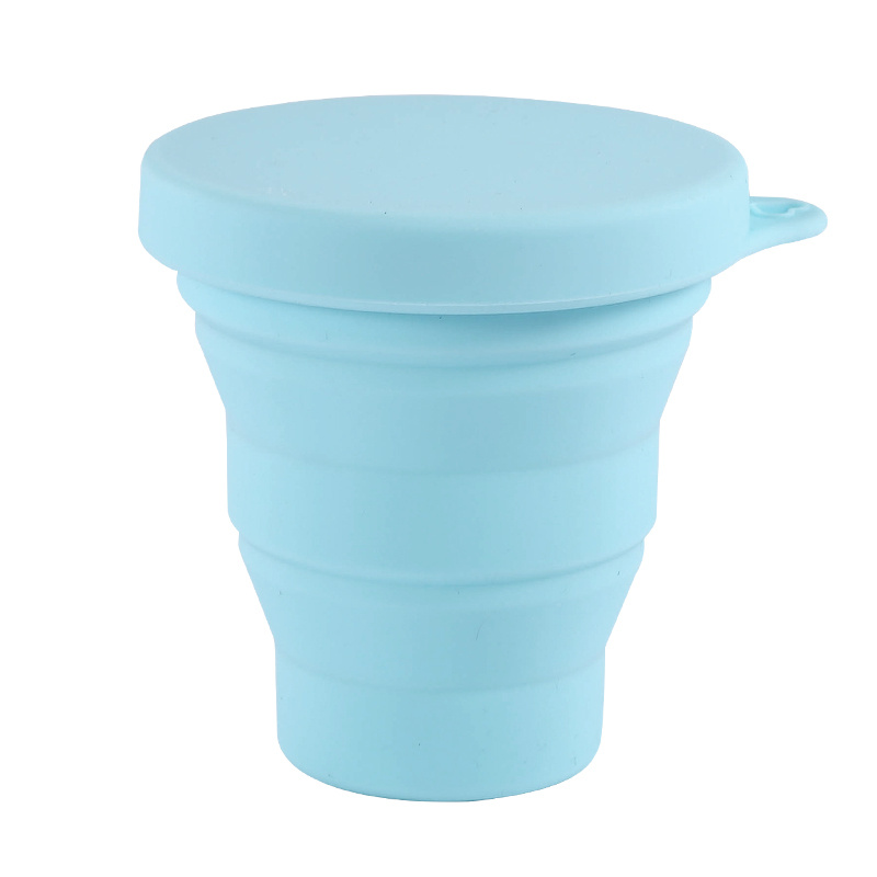 1pc Folding Camping Cup Foldable Cup For Travel Camping Expandable Drinking Portable Pocket Size Reusable Light Water