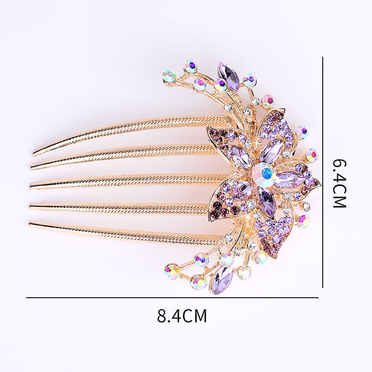 rhinestone encrusted hairpin barrette accessory for women also perfect mothers day gift for mom 1