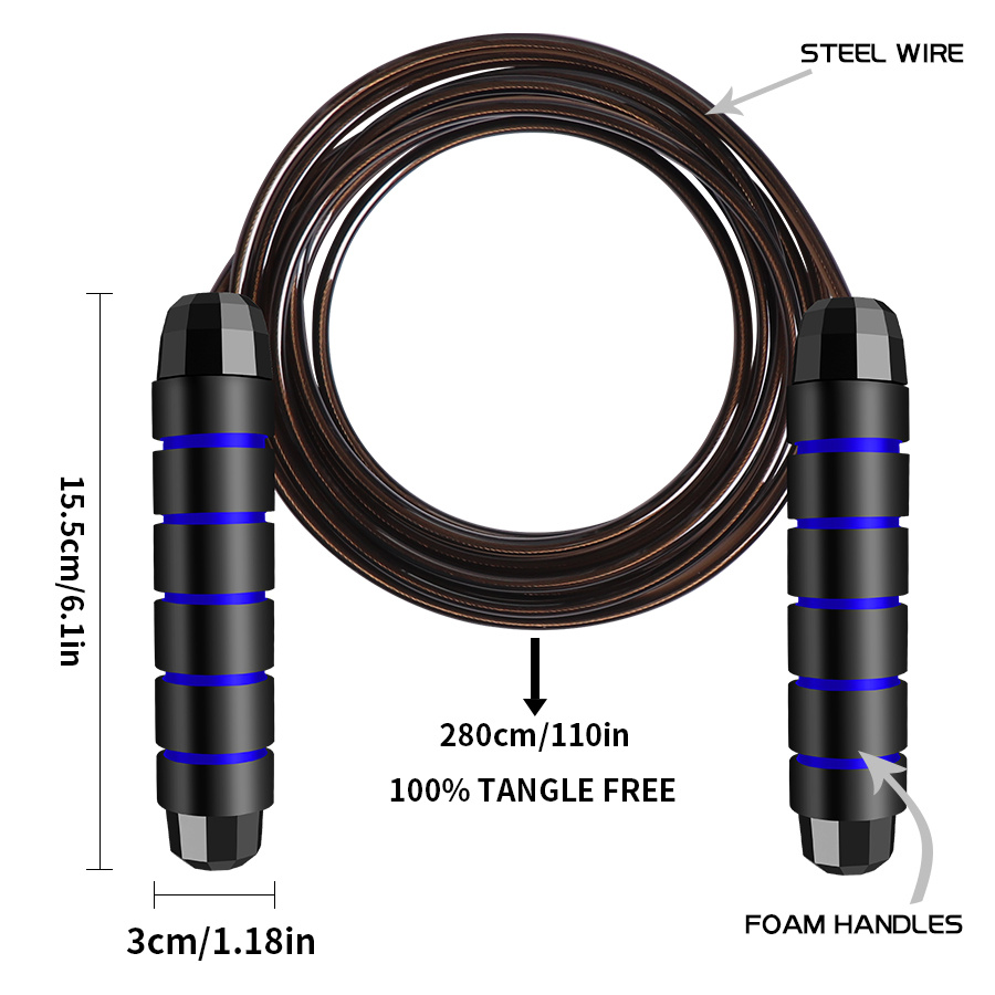 Atyhao Speed Jumping Rope, Wide Application Improve Reflexes