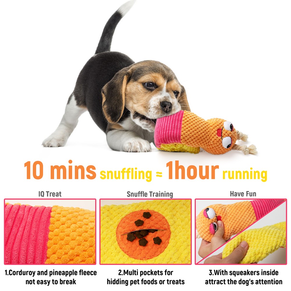 Snuffle Dog Toy Training Snuffle Dog Toy IQ Treat Food Dispensing