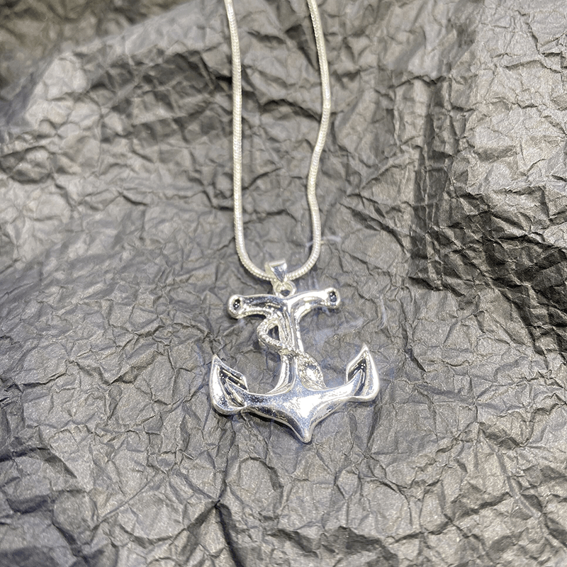 Stainless Steel Anchor Pendant Men Women Personality Punk